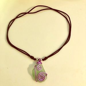 Seaglass necklace